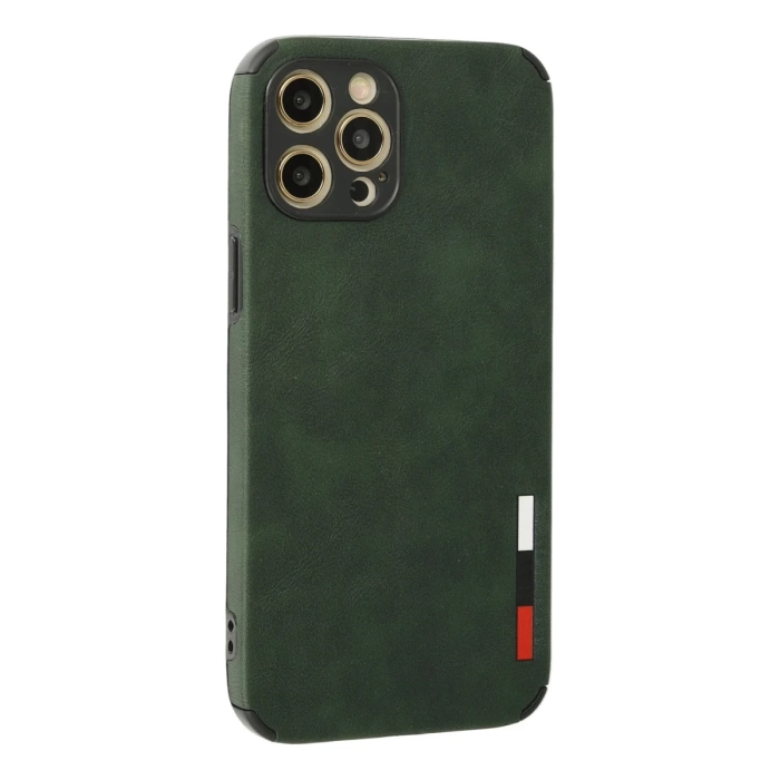 Newface iPhone 12 Pro Max Kılıf Loop Deri Silikon