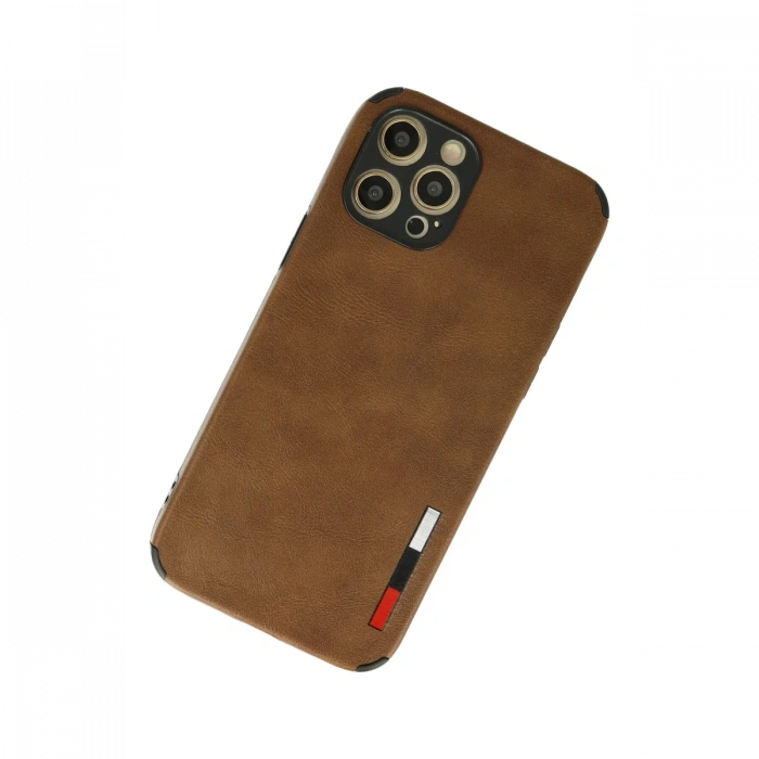 Newface iPhone 12 Pro Max Kılıf Loop Deri Silikon