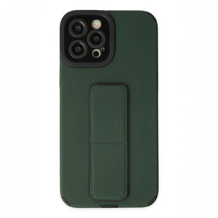 Newface iPhone 12 Pro Max Kılıf Mega Standlı Silikon