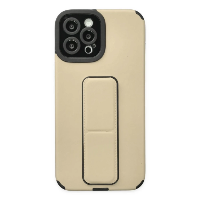 Newface iPhone 12 Pro Max Kılıf Mega Standlı Silikon