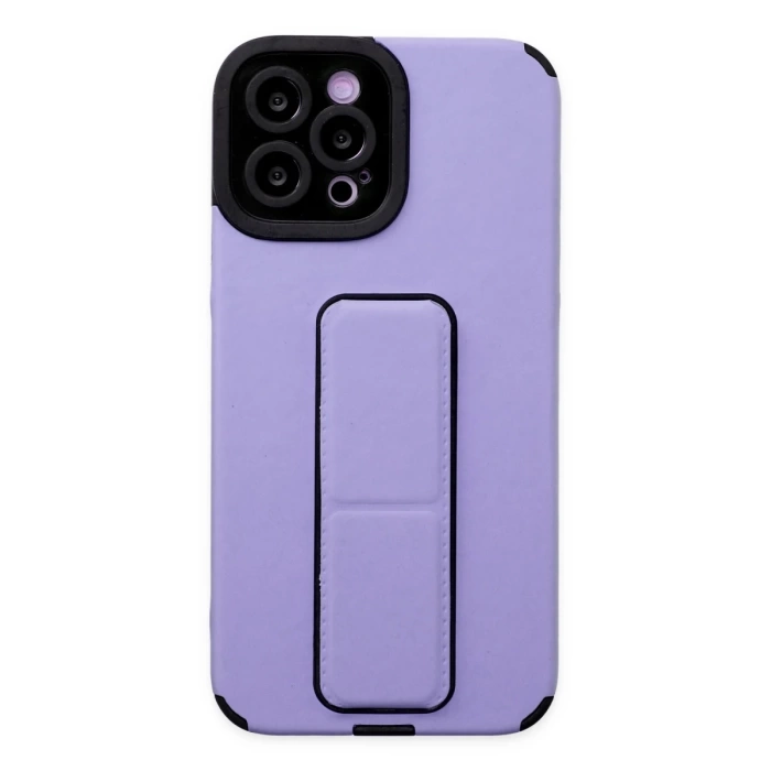 Newface iPhone 12 Pro Max Kılıf Mega Standlı Silikon