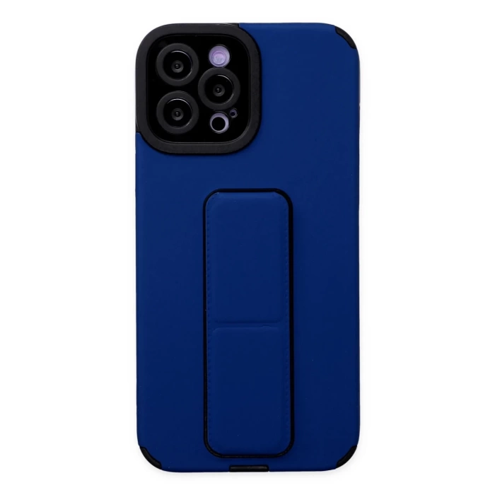 Newface iPhone 12 Pro Max Kılıf Mega Standlı Silikon