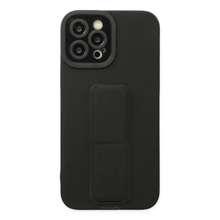 Newface iPhone 12 Pro Max Kılıf Mega Standlı Silikon