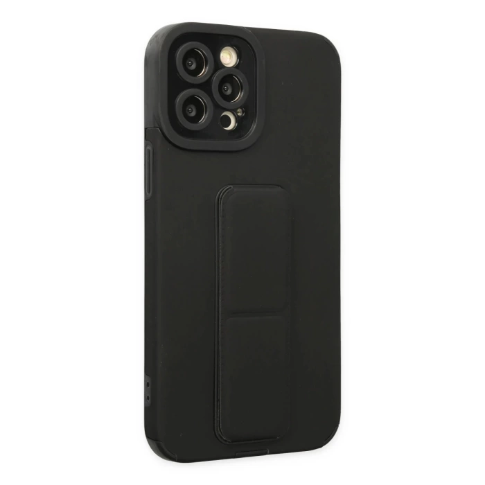 Newface iPhone 12 Pro Max Kılıf Mega Standlı Silikon