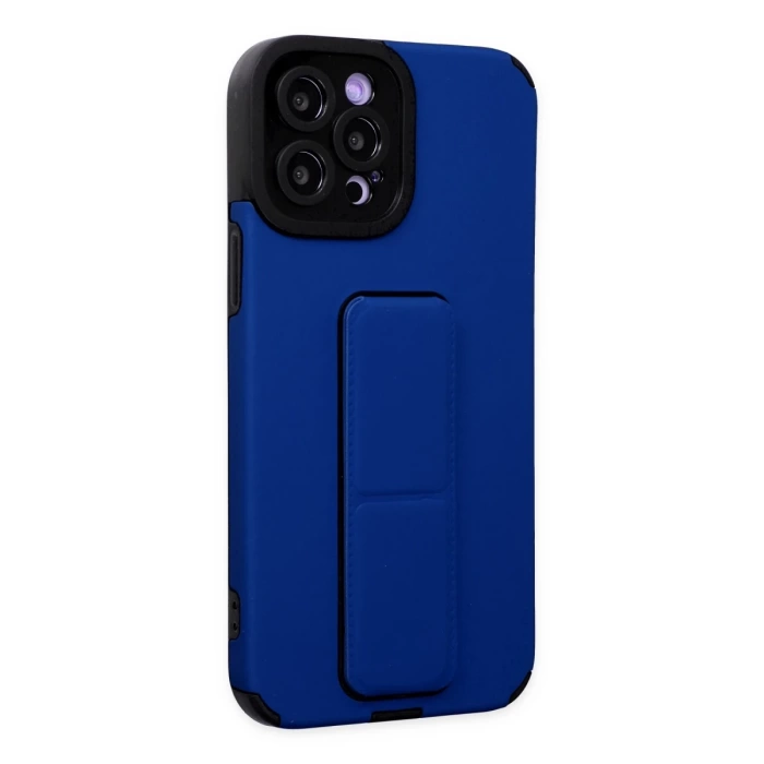 Newface iPhone 12 Pro Max Kılıf Mega Standlı Silikon
