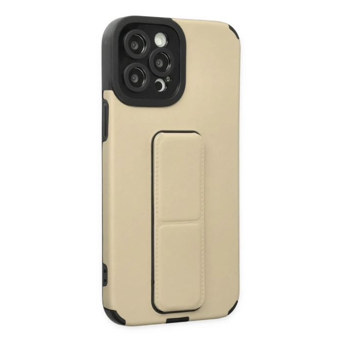 Newface iPhone 12 Pro Max Kılıf Mega Standlı Silikon