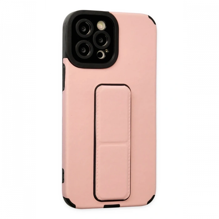 Newface iPhone 12 Pro Max Kılıf Mega Standlı Silikon