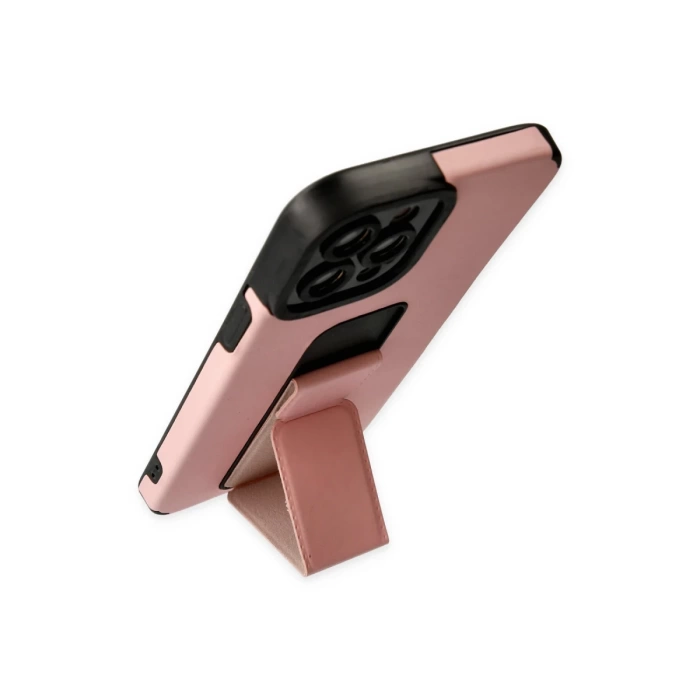 Newface iPhone 12 Pro Max Kılıf Mega Standlı Silikon