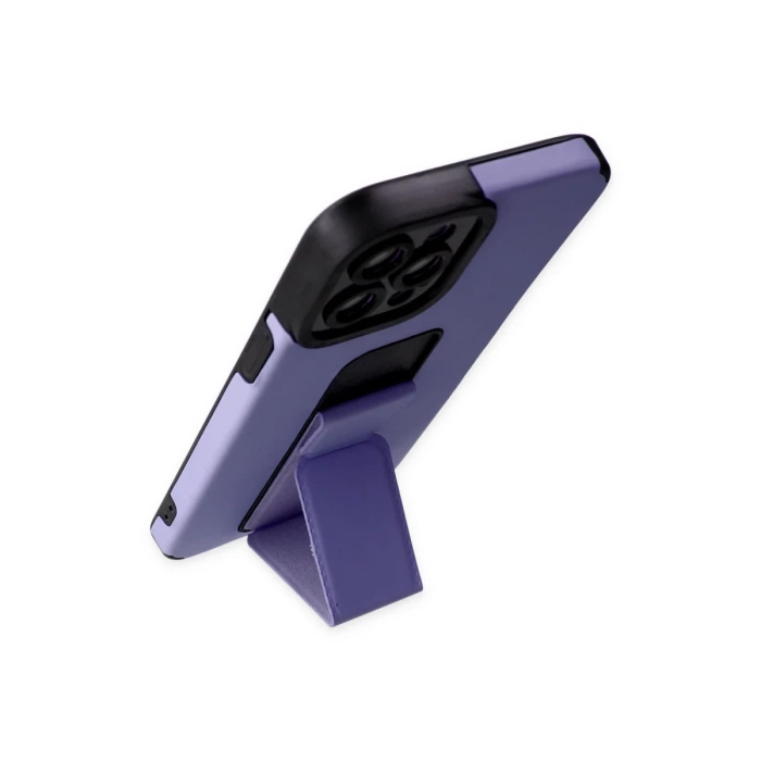 Newface iPhone 12 Pro Max Kılıf Mega Standlı Silikon