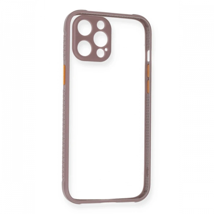 Newface iPhone 12 Pro Max Kılıf Miami Şeffaf Silikon