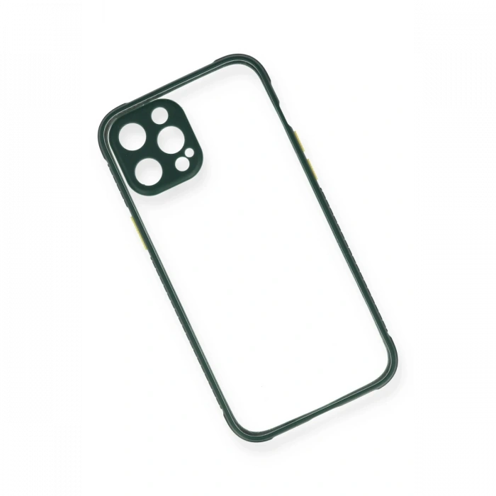 Newface iPhone 12 Pro Max Kılıf Miami Şeffaf Silikon