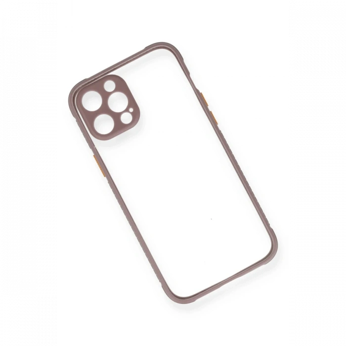 Newface iPhone 12 Pro Max Kılıf Miami Şeffaf Silikon
