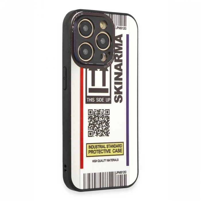 Newface iPhone 12 Pro Max Kılıf Mirror Desenli Kapak