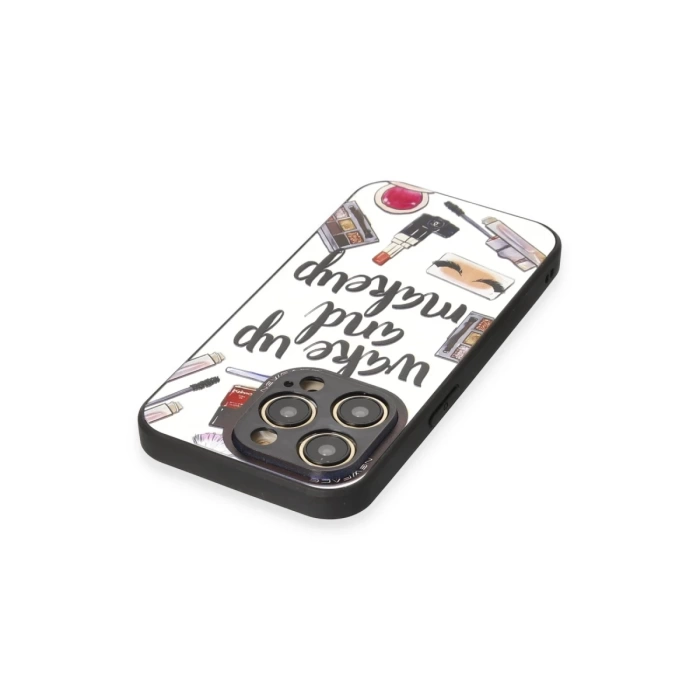 Newface iPhone 12 Pro Max Kılıf Mirror Desenli Kapak