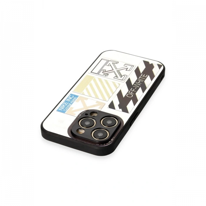 Newface iPhone 12 Pro Max Kılıf Mirror Desenli Kapak
