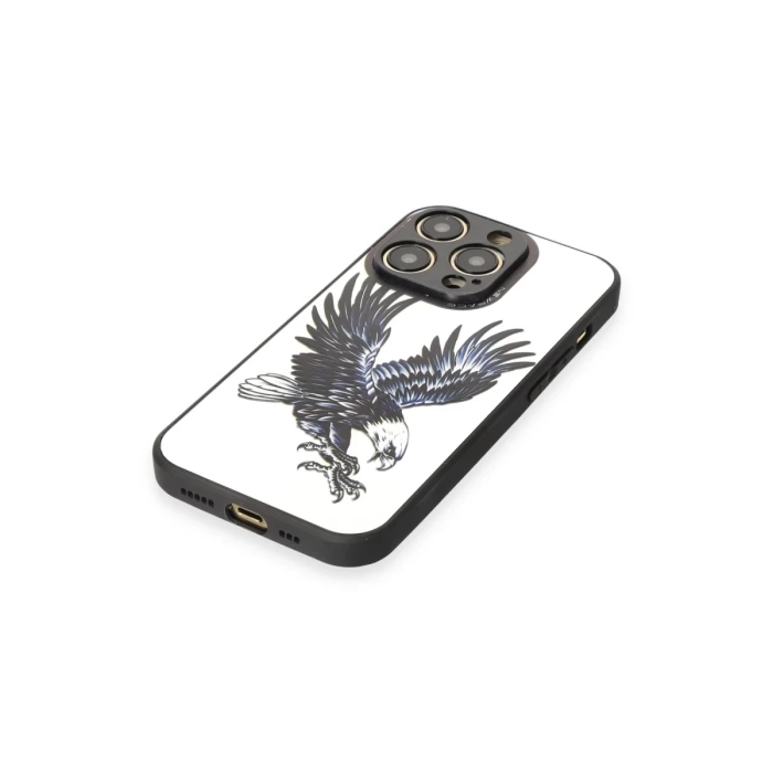 Newface iPhone 12 Pro Max Kılıf Mirror Desenli Kapak