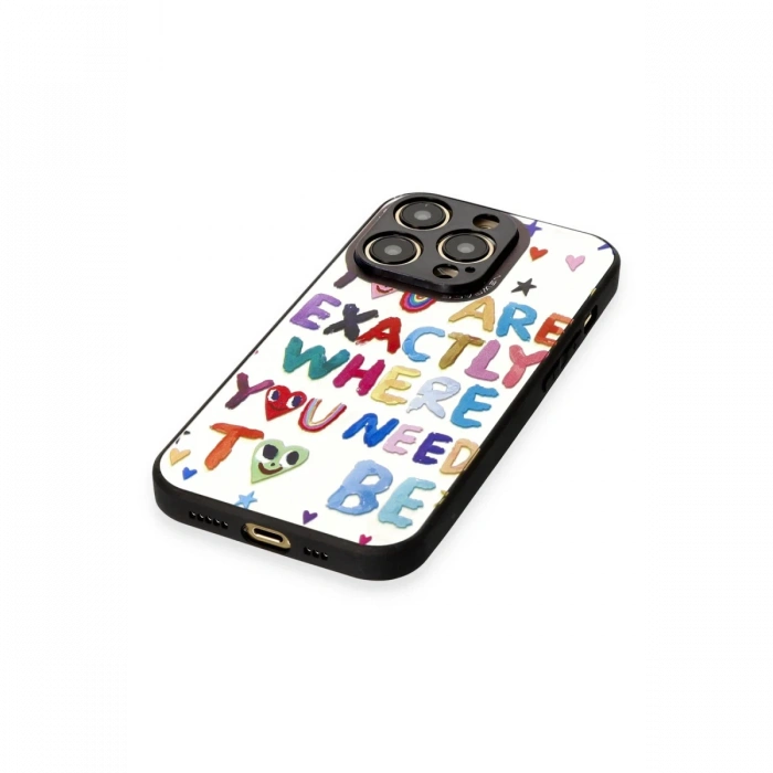 Newface iPhone 12 Pro Max Kılıf Mirror Desenli Kapak
