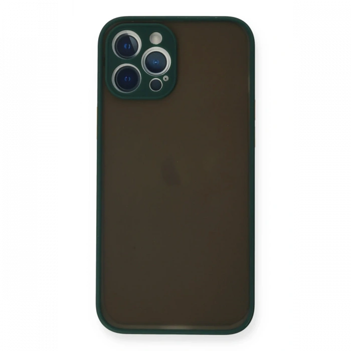 Newface iPhone 12 Pro Max Kılıf Montreal Silikon Kapak