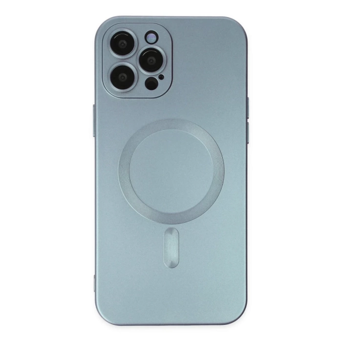 Newface iPhone 12 Pro Max Kılıf Moshi Lens Magneticsafe Silikon