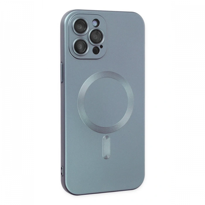 Newface iPhone 12 Pro Max Kılıf Moshi Lens Magneticsafe Silikon