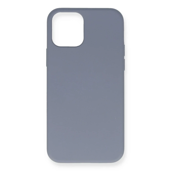 Newface iPhone 12 Pro Max Kılıf Nano içi Kadife Silikon