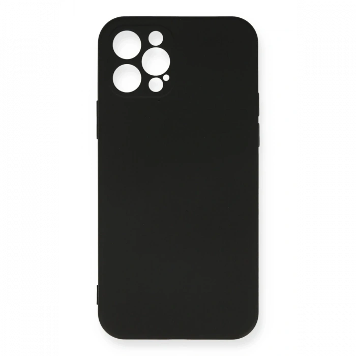 Newface iPhone 12 Pro Max Kılıf Nano içi Kadife Silikon