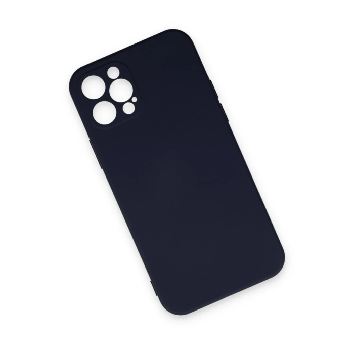 Newface iPhone 12 Pro Max Kılıf Nano içi Kadife Silikon