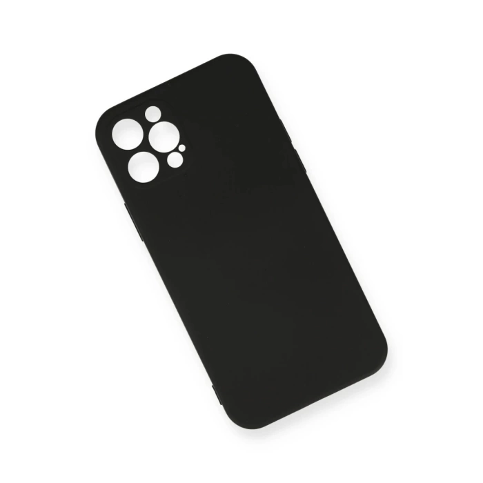 Newface iPhone 12 Pro Max Kılıf Nano içi Kadife Silikon