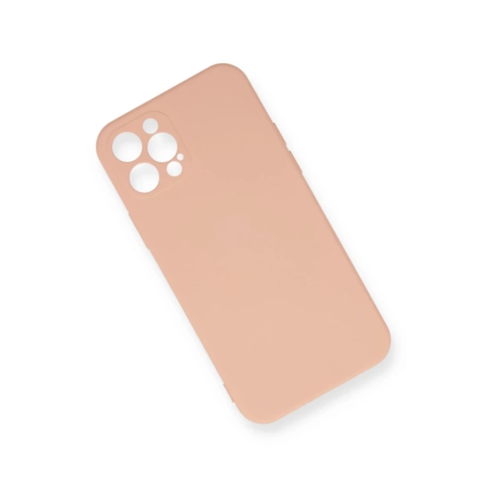 Newface iPhone 12 Pro Max Kılıf Nano içi Kadife Silikon