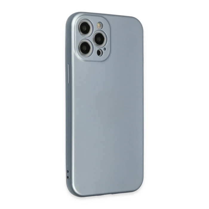Newface iPhone 12 Pro Max Kılıf Nano içi Kadife Silikon
