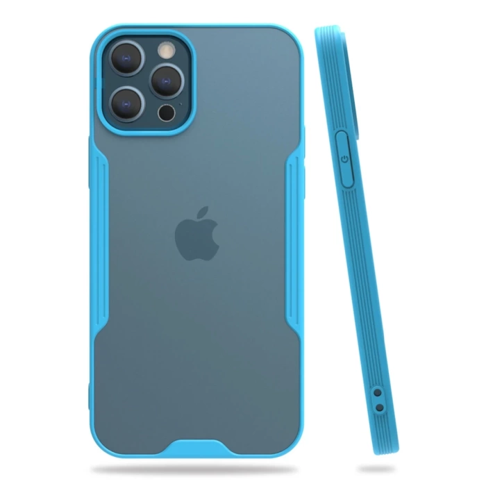 Newface iPhone 12 Pro Max Kılıf Platin Silikon