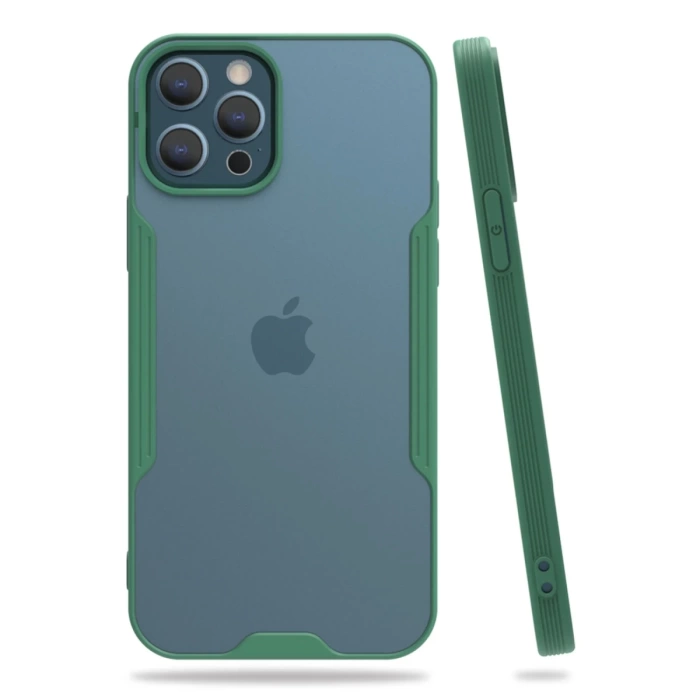 Newface iPhone 12 Pro Max Kılıf Platin Silikon