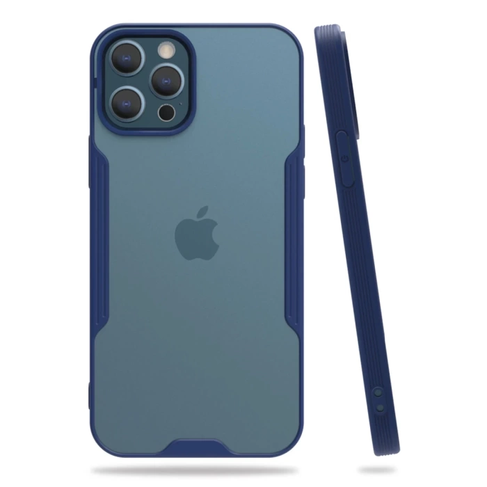 Newface iPhone 12 Pro Max Kılıf Platin Silikon