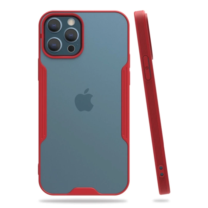 Newface iPhone 12 Pro Max Kılıf Platin Silikon