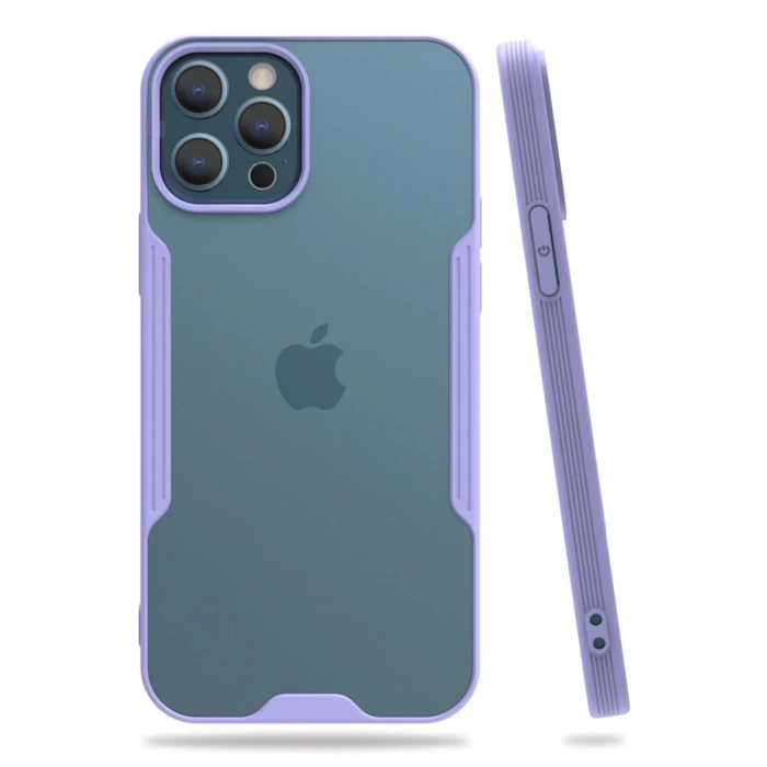 Newface iPhone 12 Pro Max Kılıf Platin Silikon
