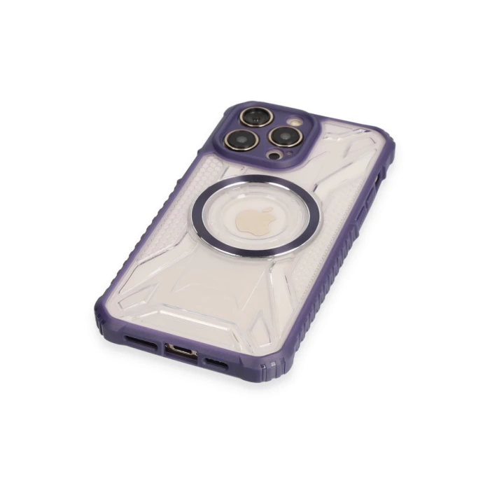 Newface iPhone 12 Pro Max Kılıf Prag Magneticsafe Kapak