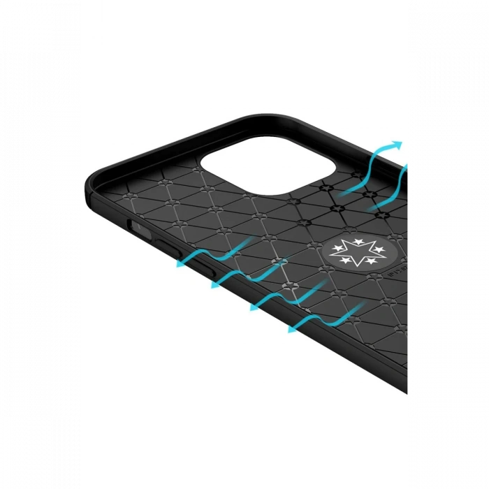 Newface iPhone 12 Pro Max Kılıf Range Yüzüklü Silikon