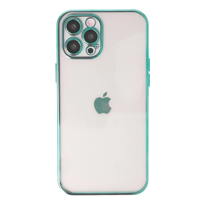Newface iPhone 12 Pro Max Kılıf Razer Lensli Silikon