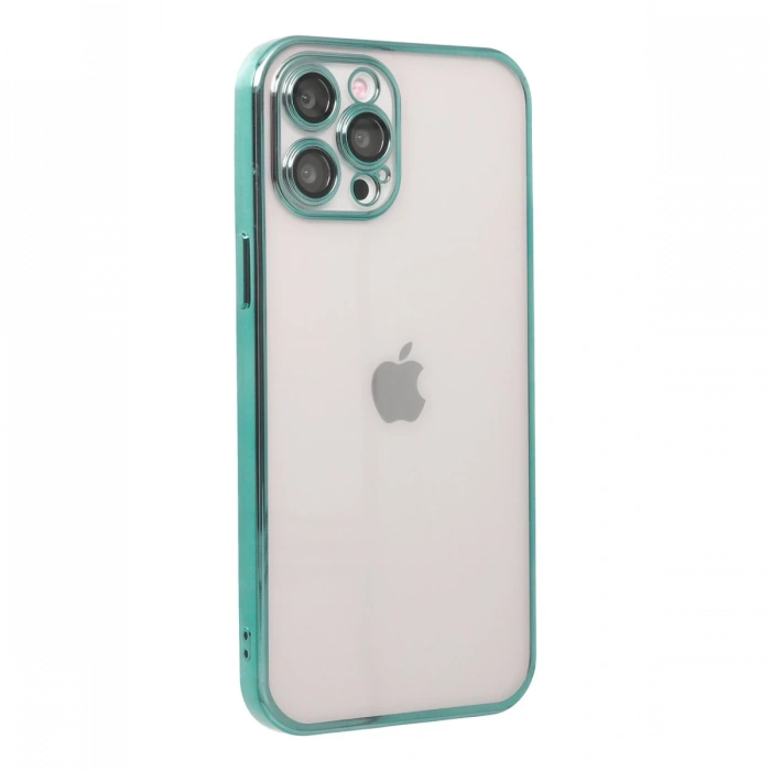 Newface iPhone 12 Pro Max Kılıf Razer Lensli Silikon