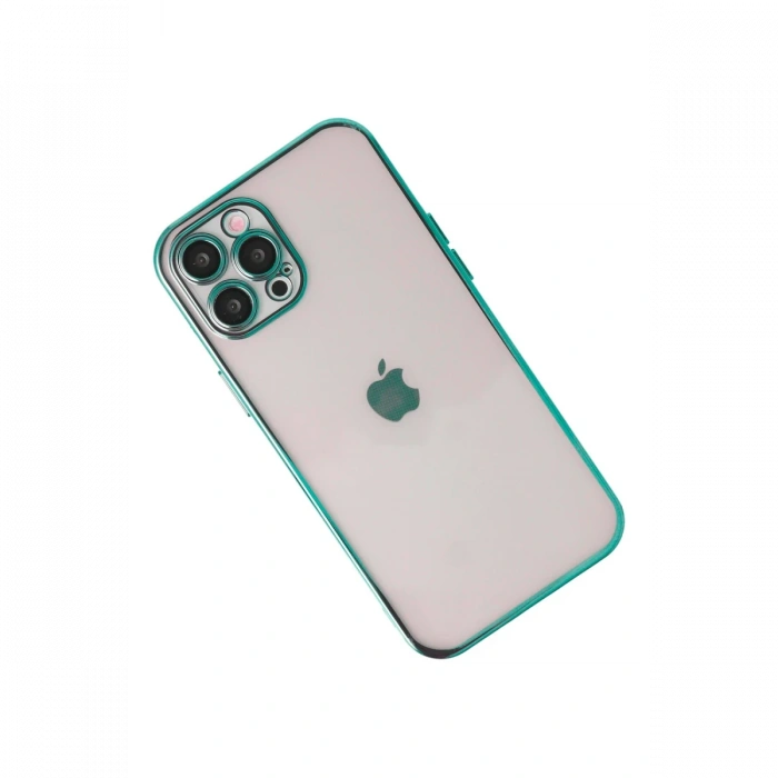 Newface iPhone 12 Pro Max Kılıf Razer Lensli Silikon