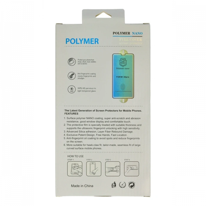 iPhone 12 Pro Max Polymer Nano Ekran Koruyucu