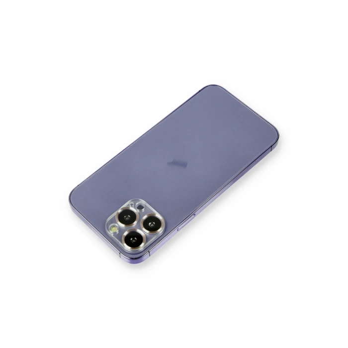 Newface iPhone 12 Pro Metal Kamera Lens Koruma Cam