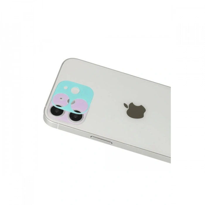 Newface iPhone 12 Rainbow Kamera Lens Koruma Cam