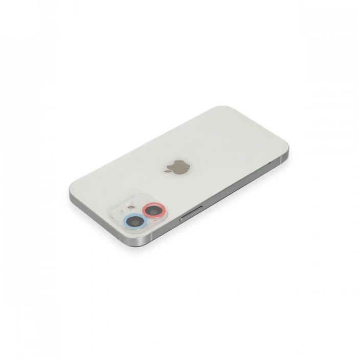 Newface iPhone 12 Renkli Kamera Lens Koruma Cam