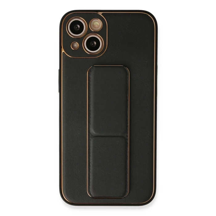 Newface iPhone 13 Kılıf Coco Deri Standlı Kapak