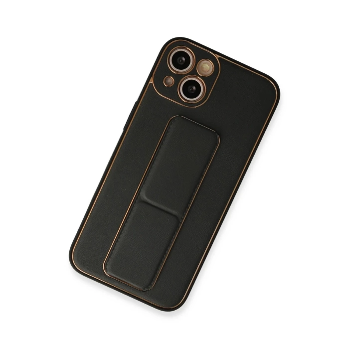 Newface iPhone 13 Kılıf Coco Deri Standlı Kapak