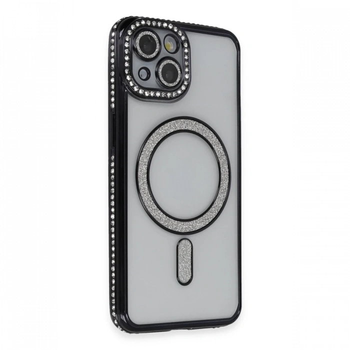 Newface iPhone 13 Kılıf Joke Simli Magneticsafe Kılıf