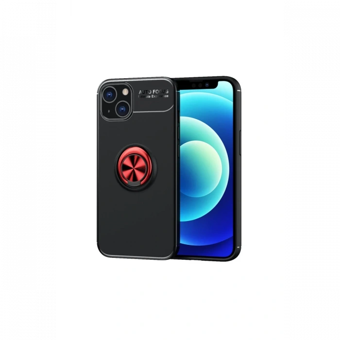 Newface iPhone 13 Kılıf Range Yüzüklü Silikon
