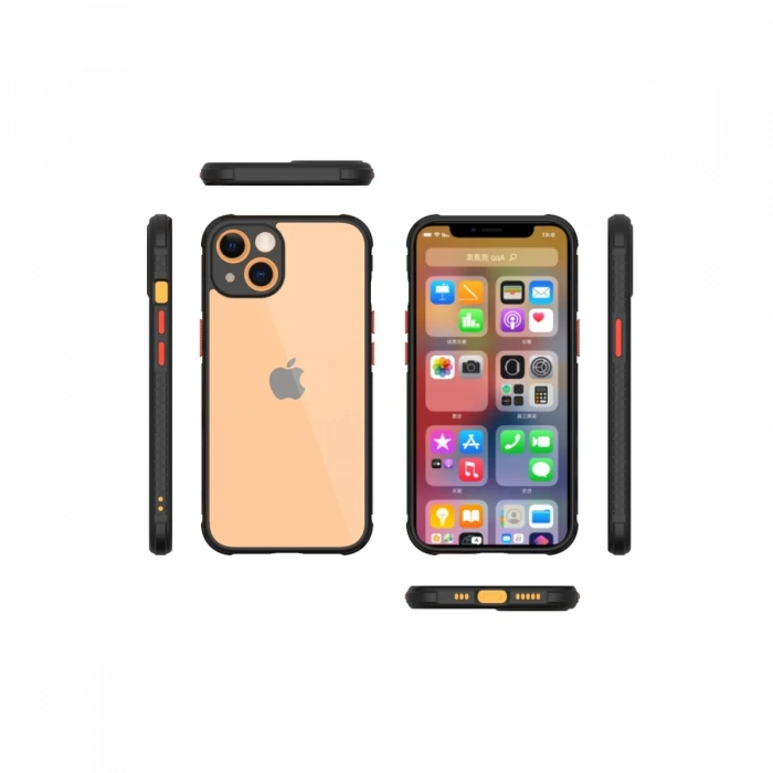 iPhone 13 Mini Kılıf Miami Şeffaf Silikon