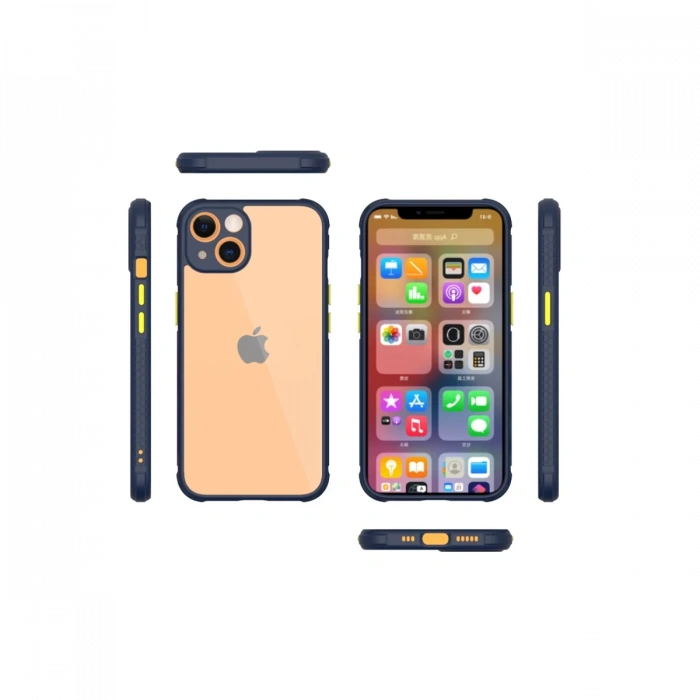 iPhone 13 Mini Kılıf Miami Şeffaf Silikon